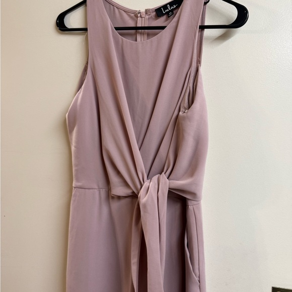 Lulu’s On Track Mauve Midi Jumpsuit - Picture 4 of 7